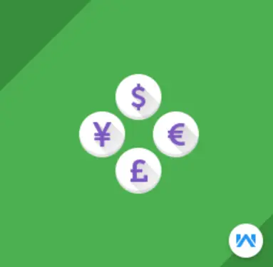 Convertitore valute in tempo reale Webkul