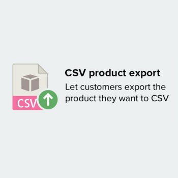 Esportazione di prodotti in file CSV