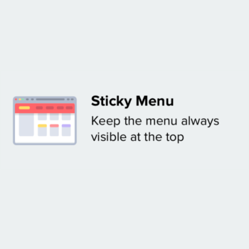 Sticky Menu