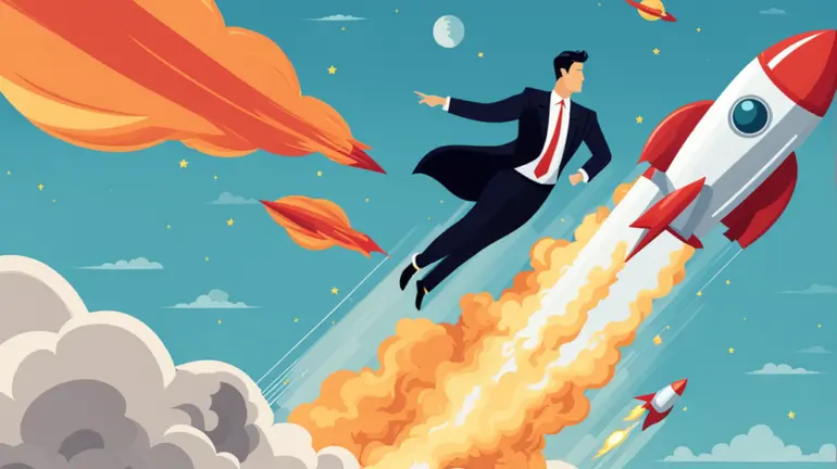 a-man-in-a-business-suit-rides-a-rocket-which-flies-upwards-406262490-800x445