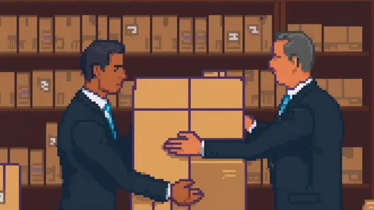 a-business-person-in-a-suit-hands-over-a-package-to-the-other-business-person-in-a-suit-no-hands-sh-434852138-800x445